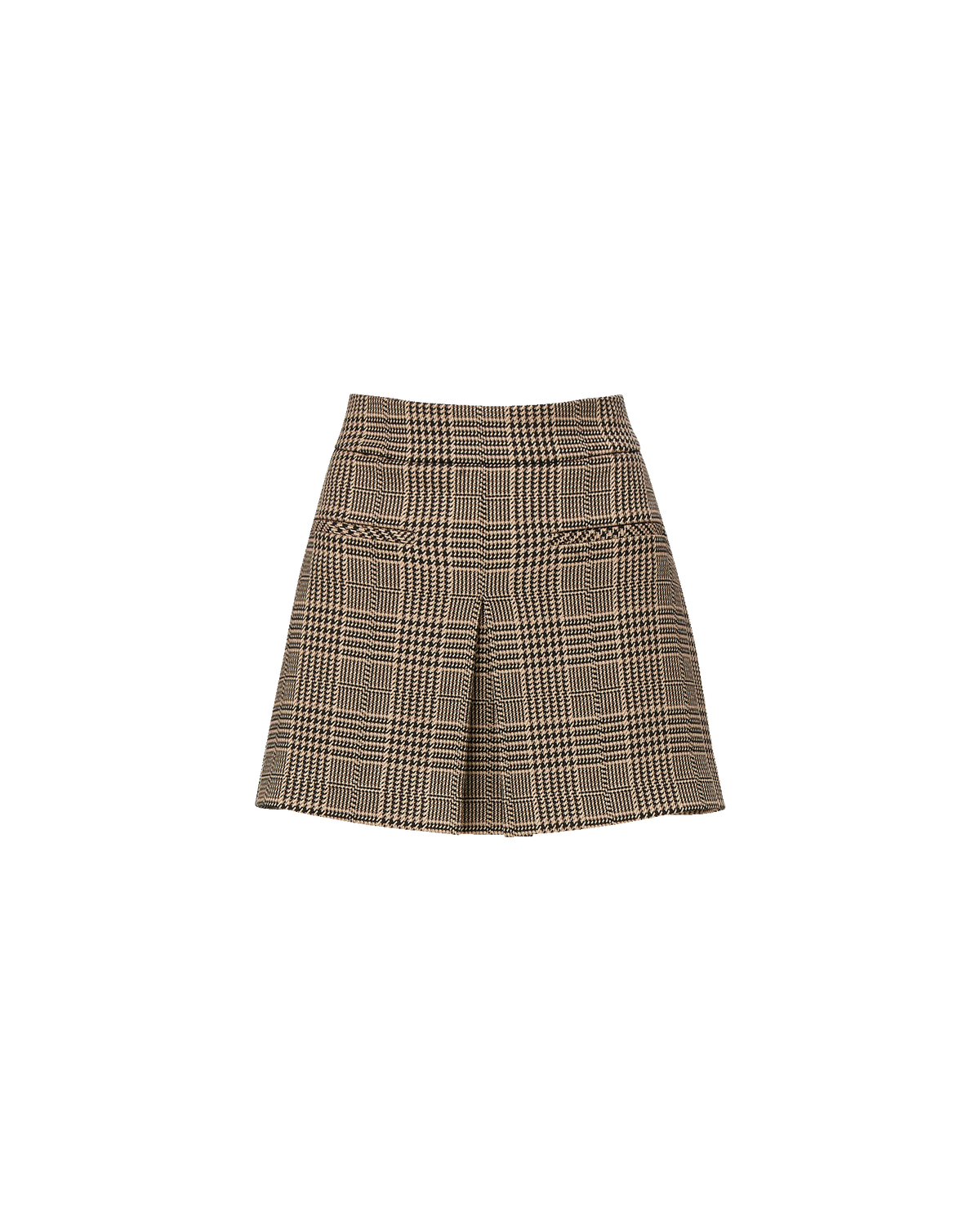 Pavaline Houndstooth Mini Skirt