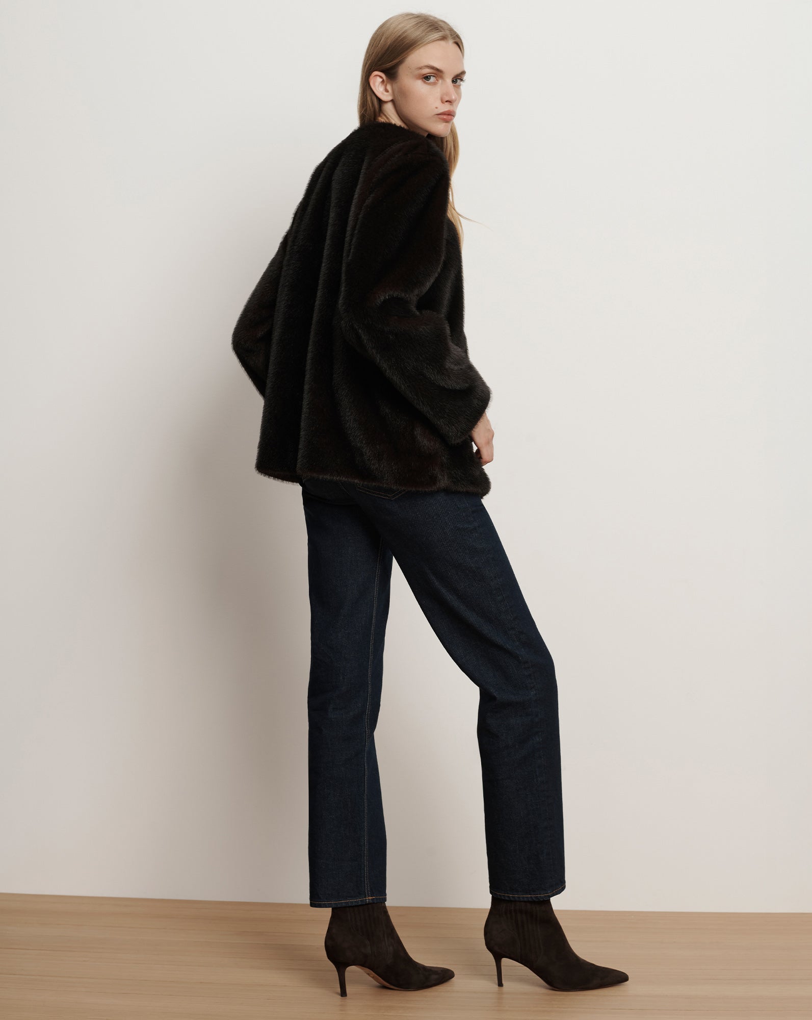 Griselda Faux Fur Coat