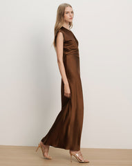 Nelzy Silk Maxi Dress