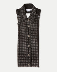 Slate Embellished Dickey