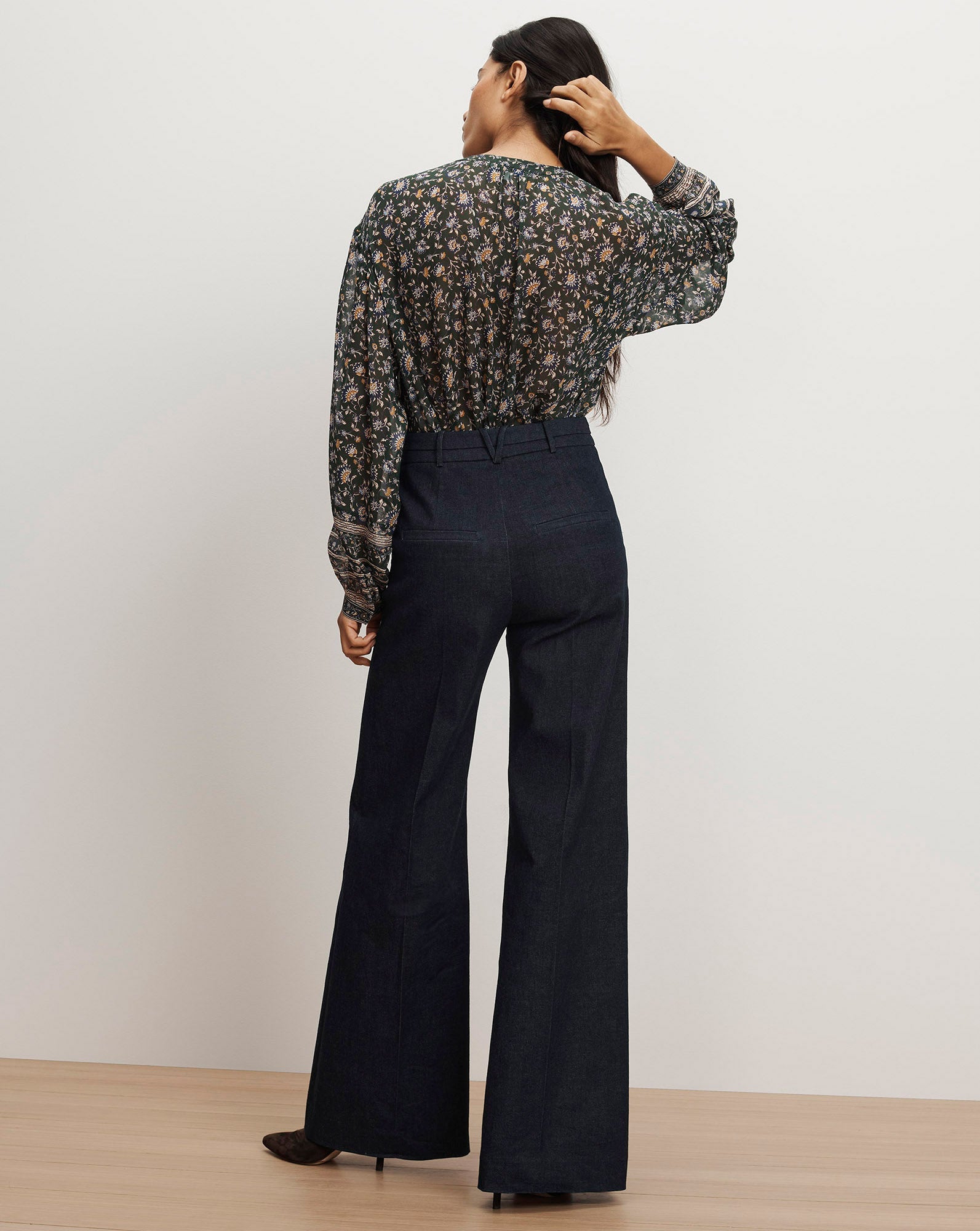 Crue Wide-Leg Denim Pant
