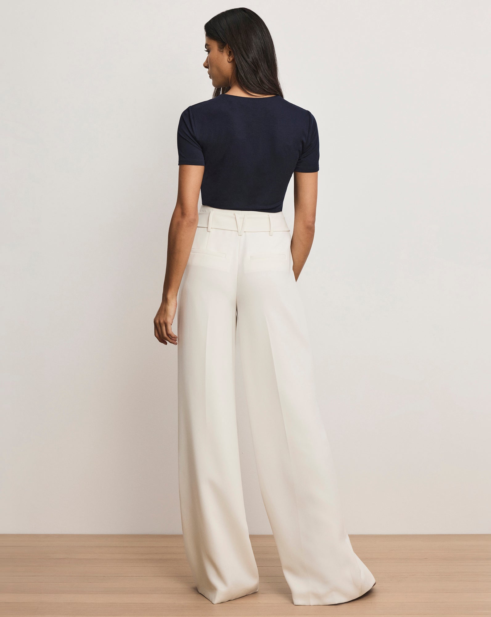 Tai Belted Wide-Leg Pant