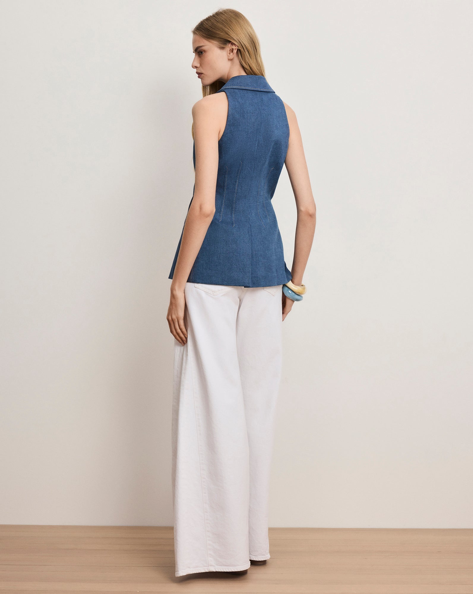 Costa Denim Vest