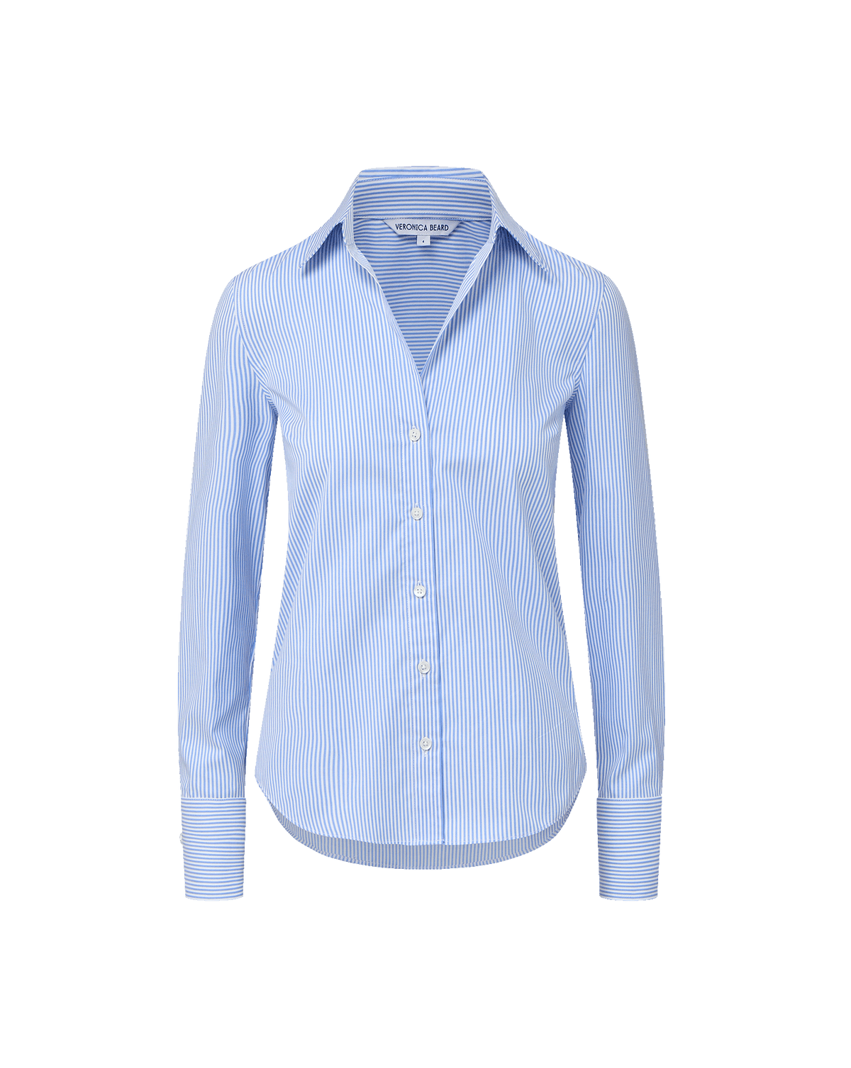 Amelia Striped Button-Down Shirt