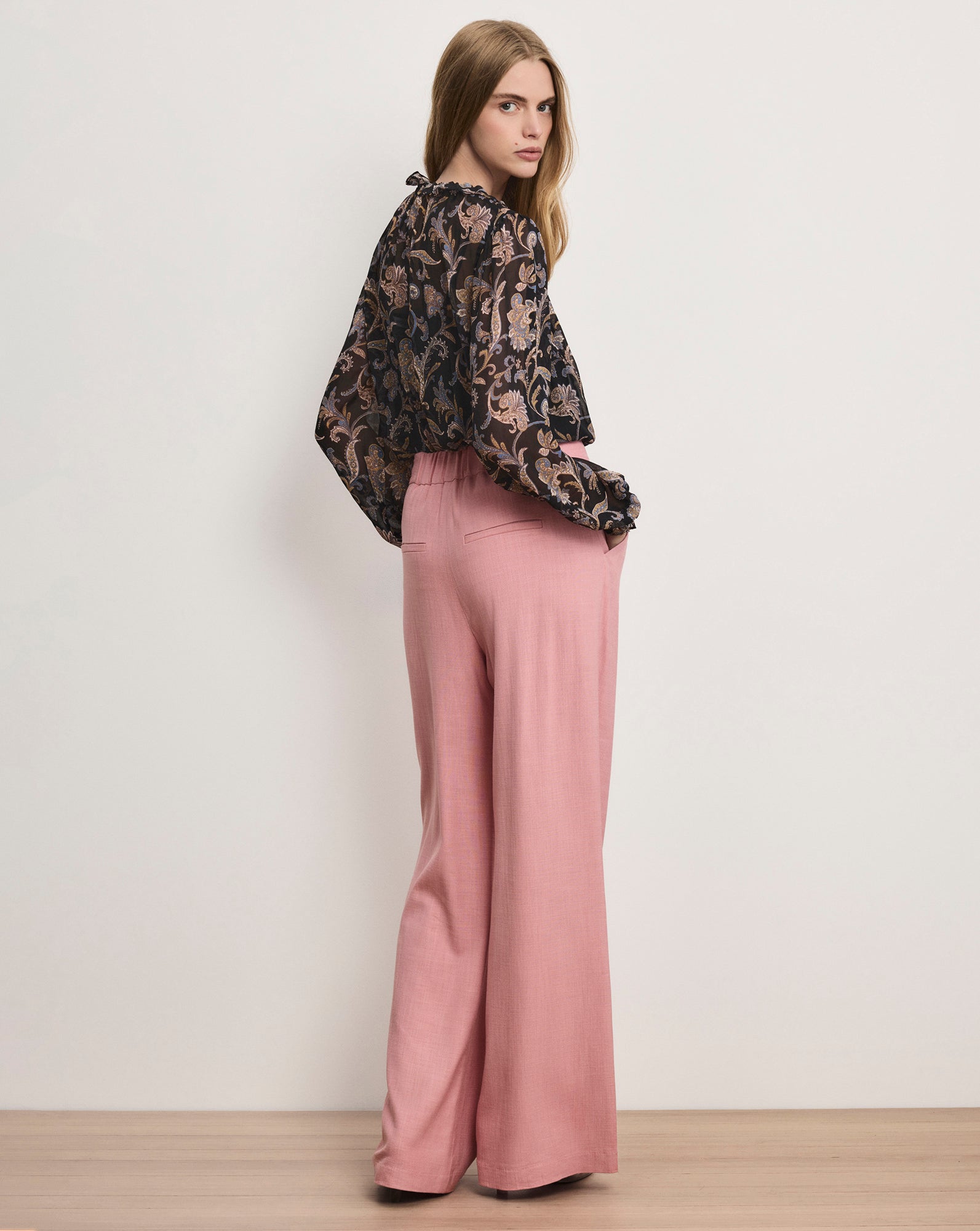 Marbeau Wide-Leg Pant