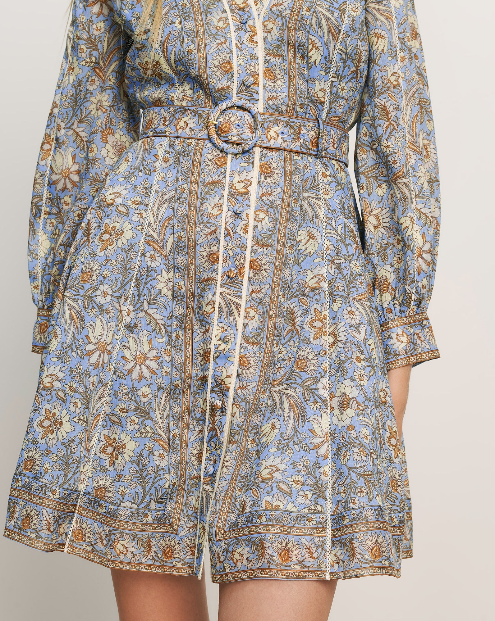 Kumar Belted Mini Dress