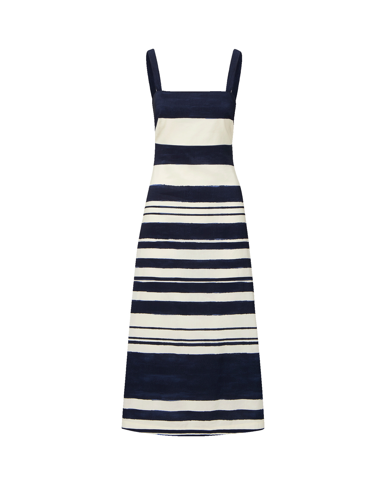 Ella Striped Midi Dress