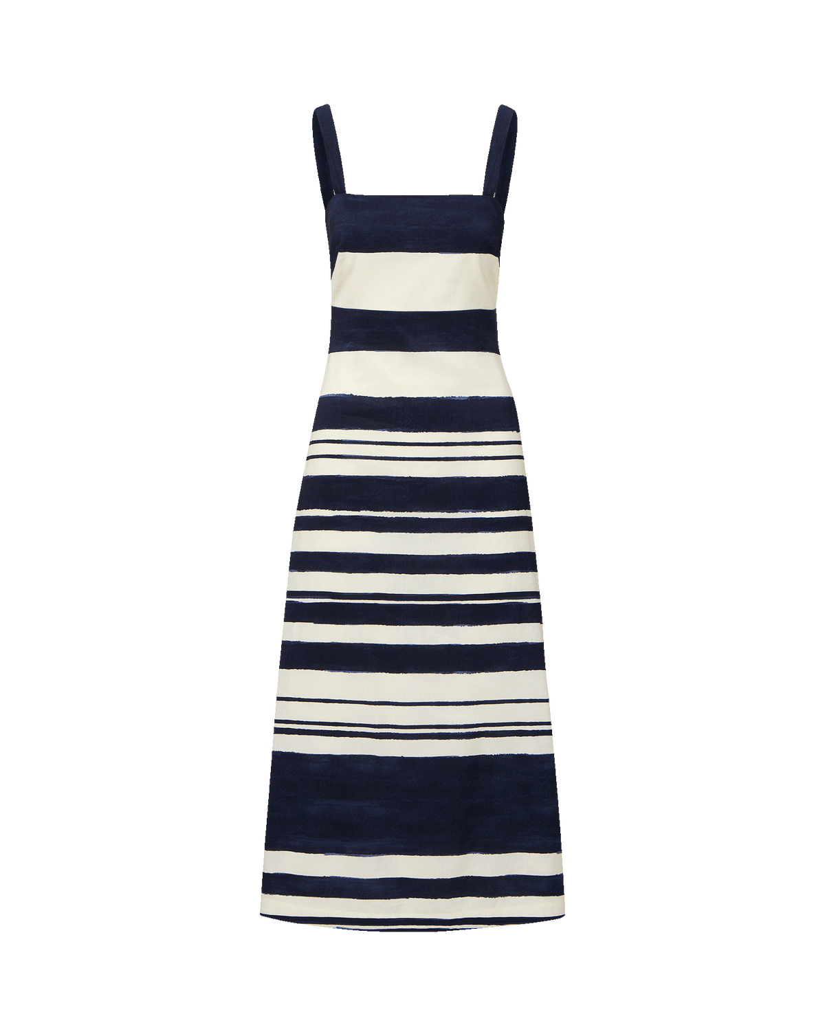 Ella Striped Midi Dress