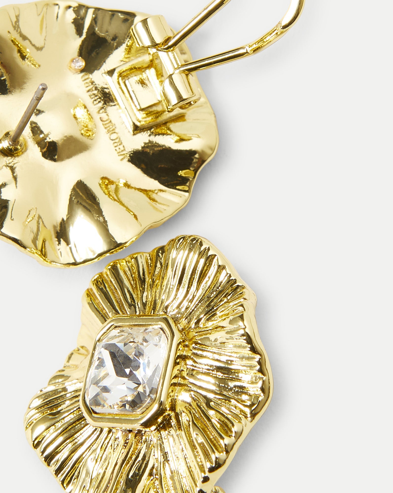 Gold Floral Earring