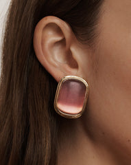 Cat’s Eye Stone Earring