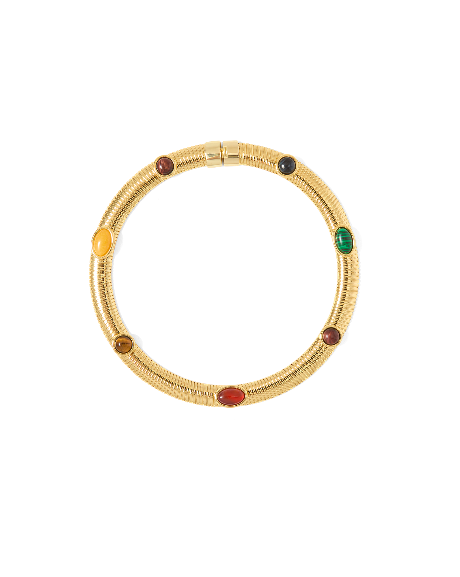 Embellished Tubogas Collar Necklace