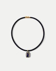 Rectangle Doublet Pendant Necklace