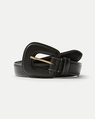 Elsy Leather-Buckle Belt