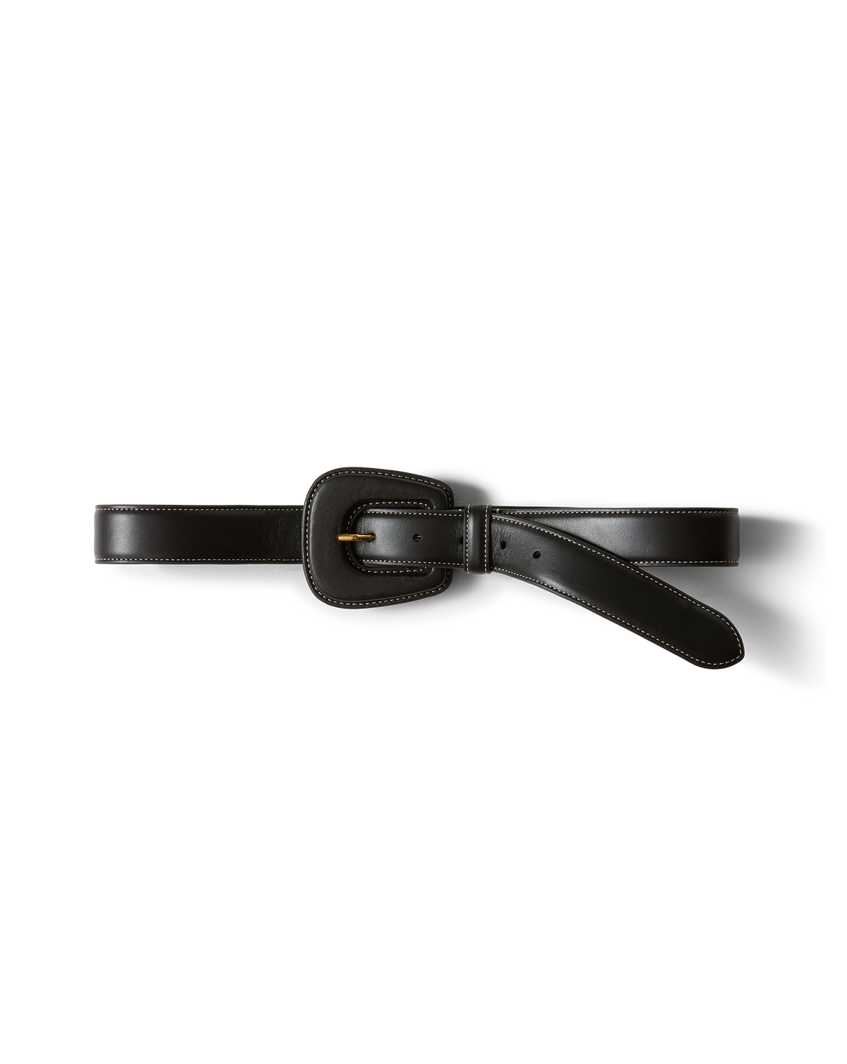 Elsy Leather-Buckle Belt