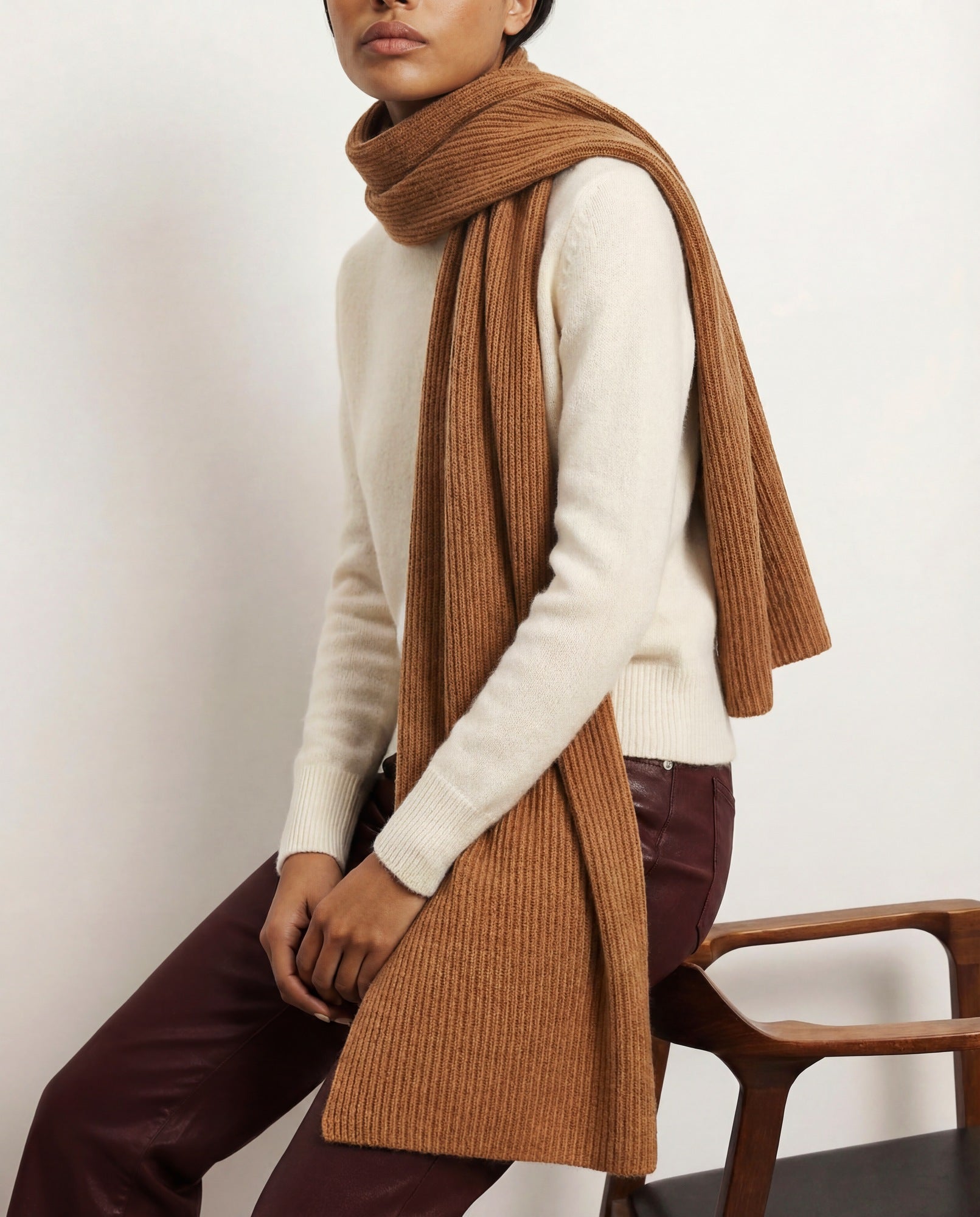 Wool-Cashmere Scarf