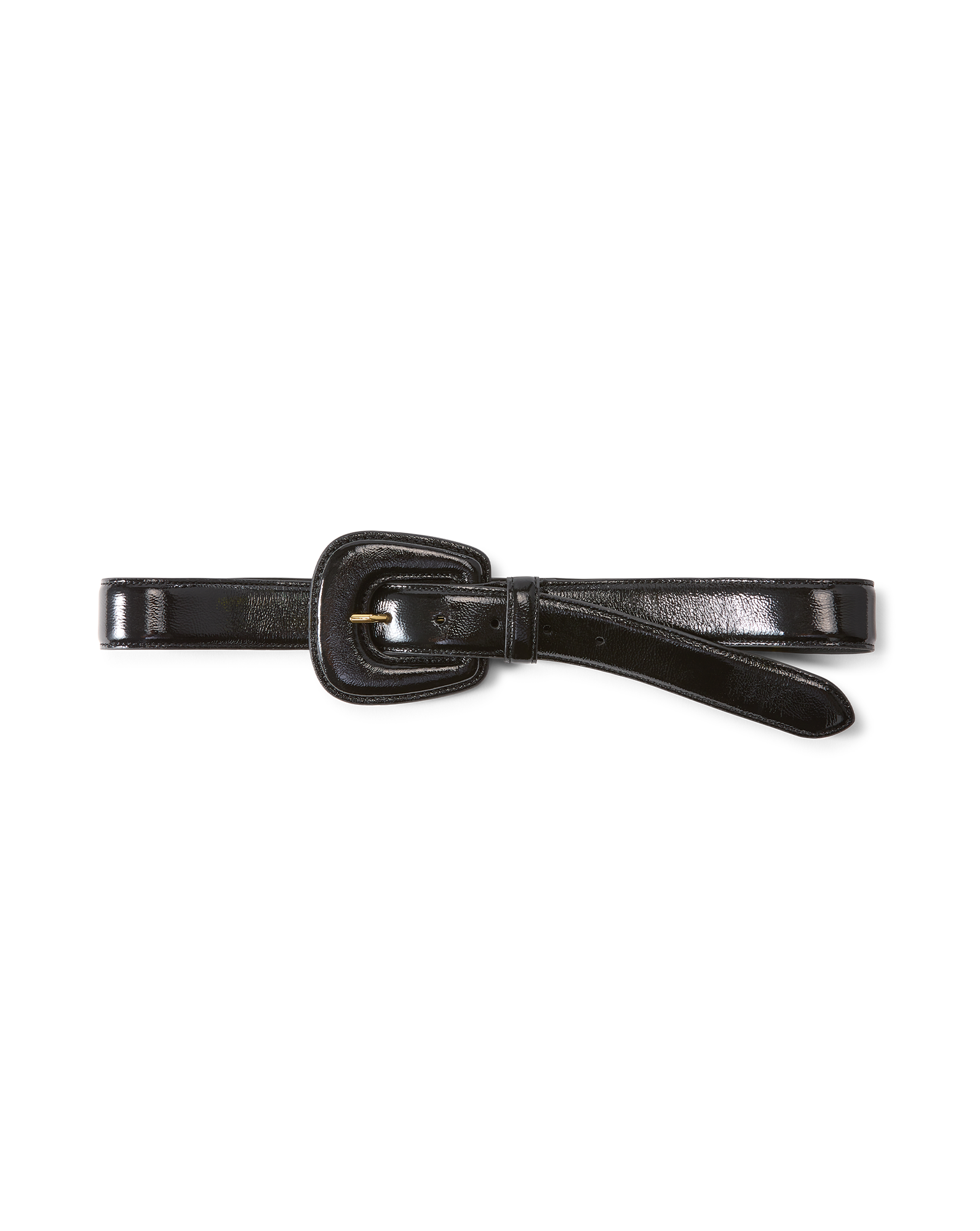 Elsy Leather-Buckle Belt