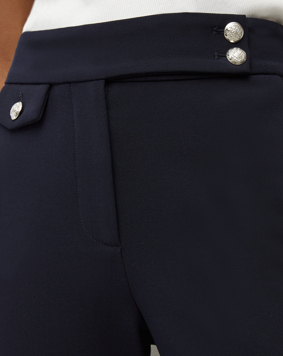 Renzo Crest Button Pant