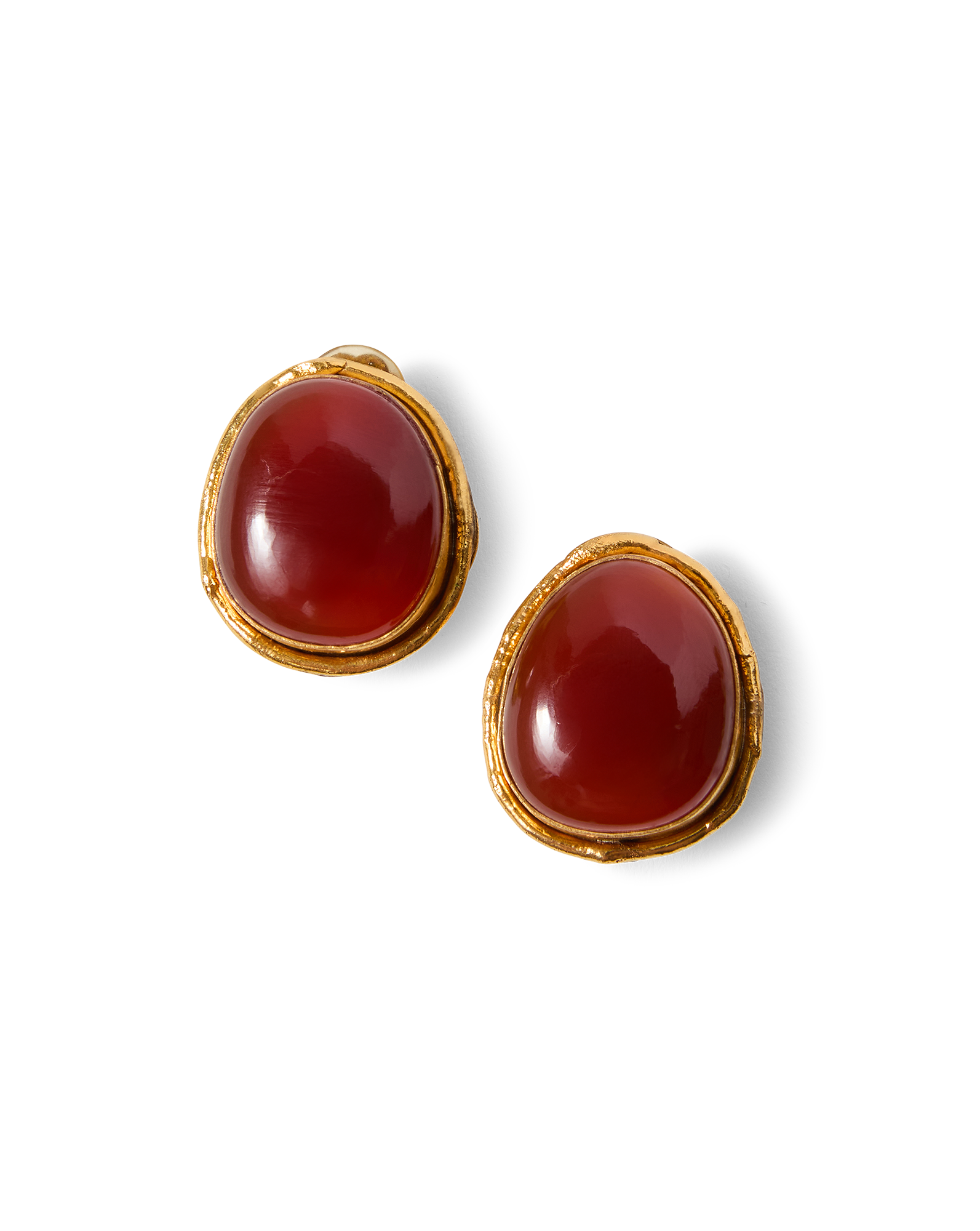 Macaroon Carnelian Earring