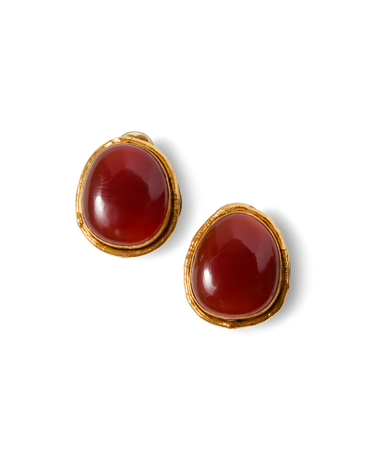 Macaroon Carnelian Earring