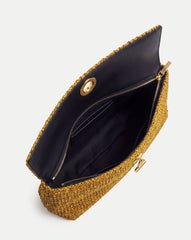 Raffia Anchor Clutch