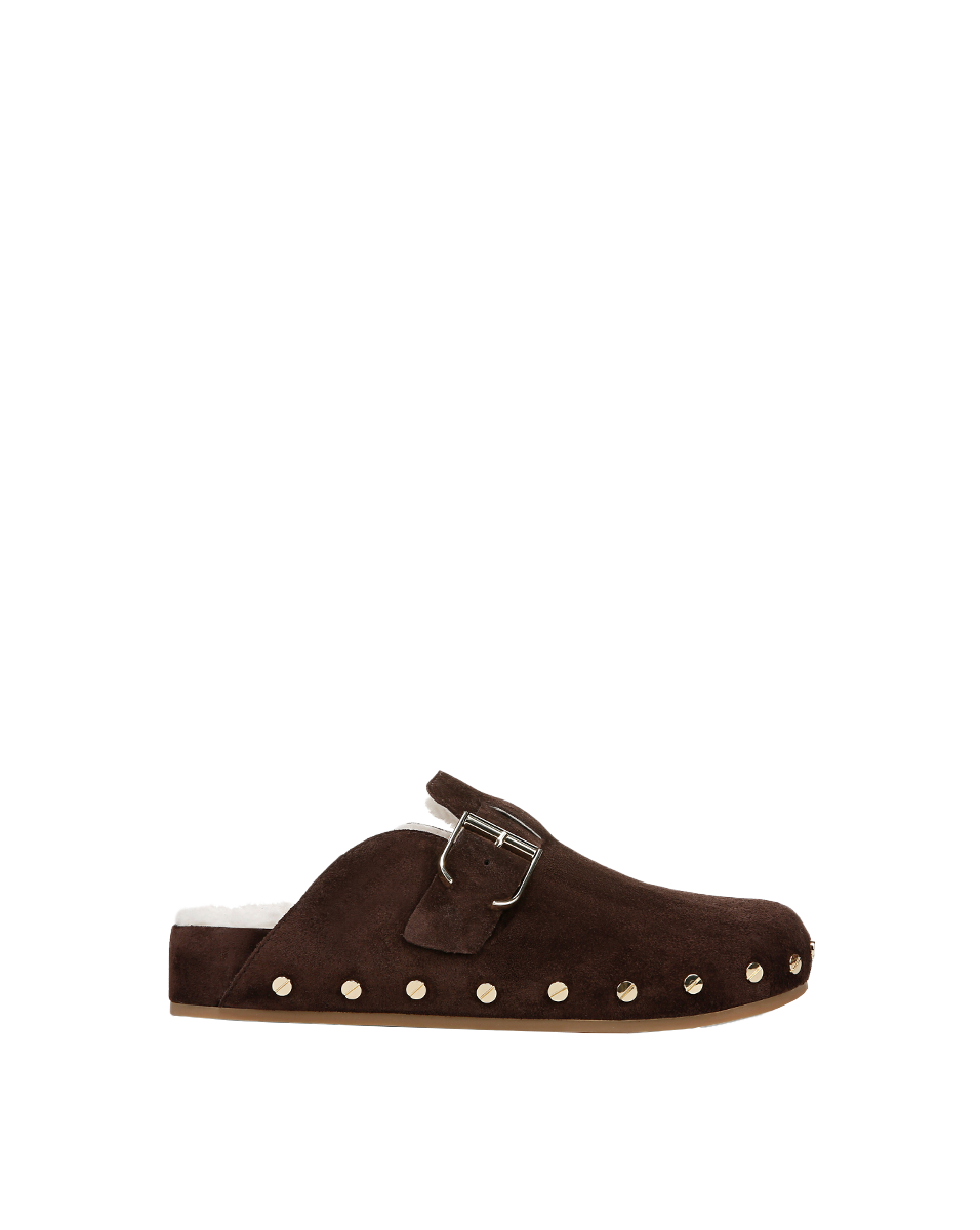 Fern Shearling Clog