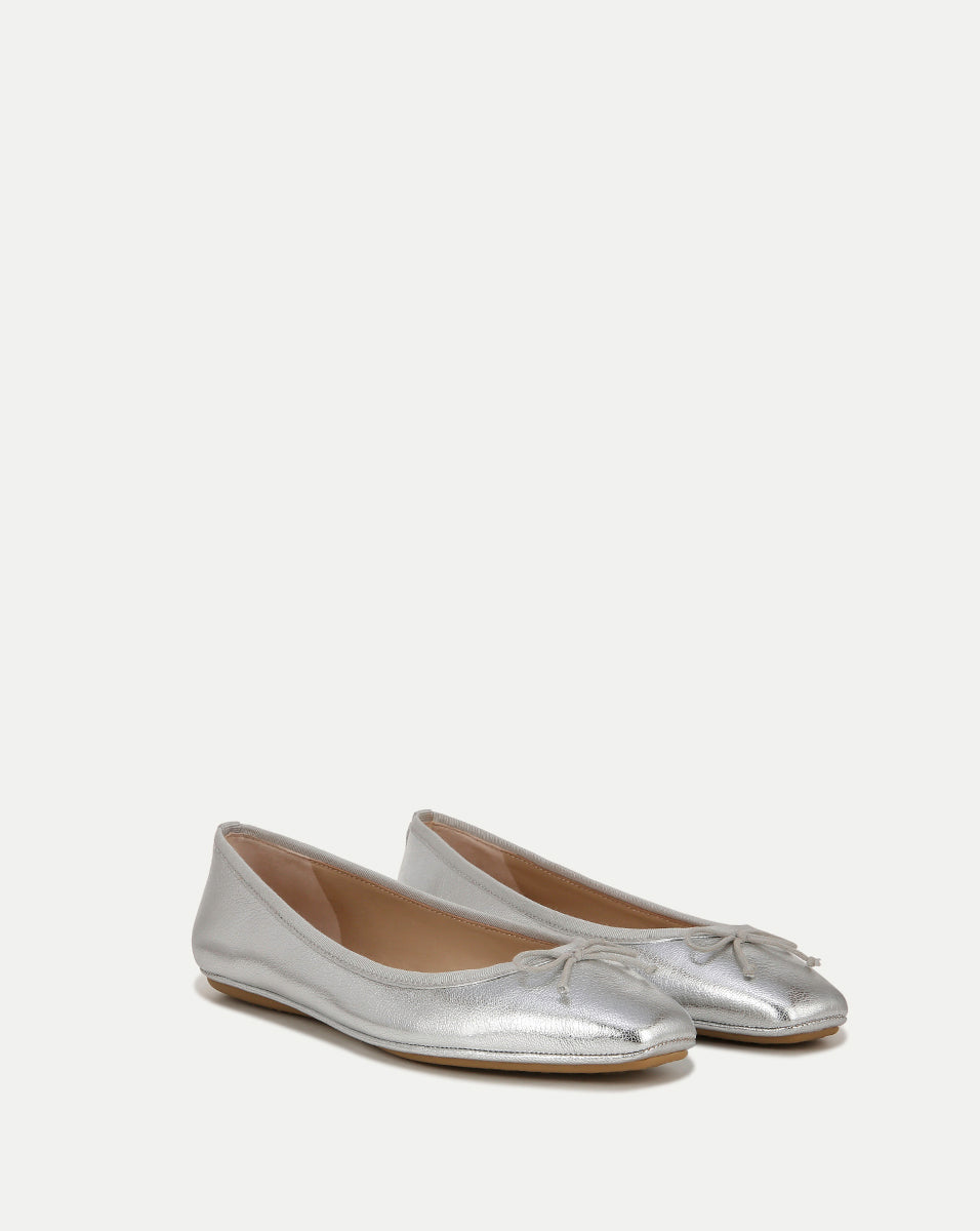 Beatrix Metallic Ballet Flat