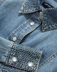 Eddie Embellished Chambray Shirt