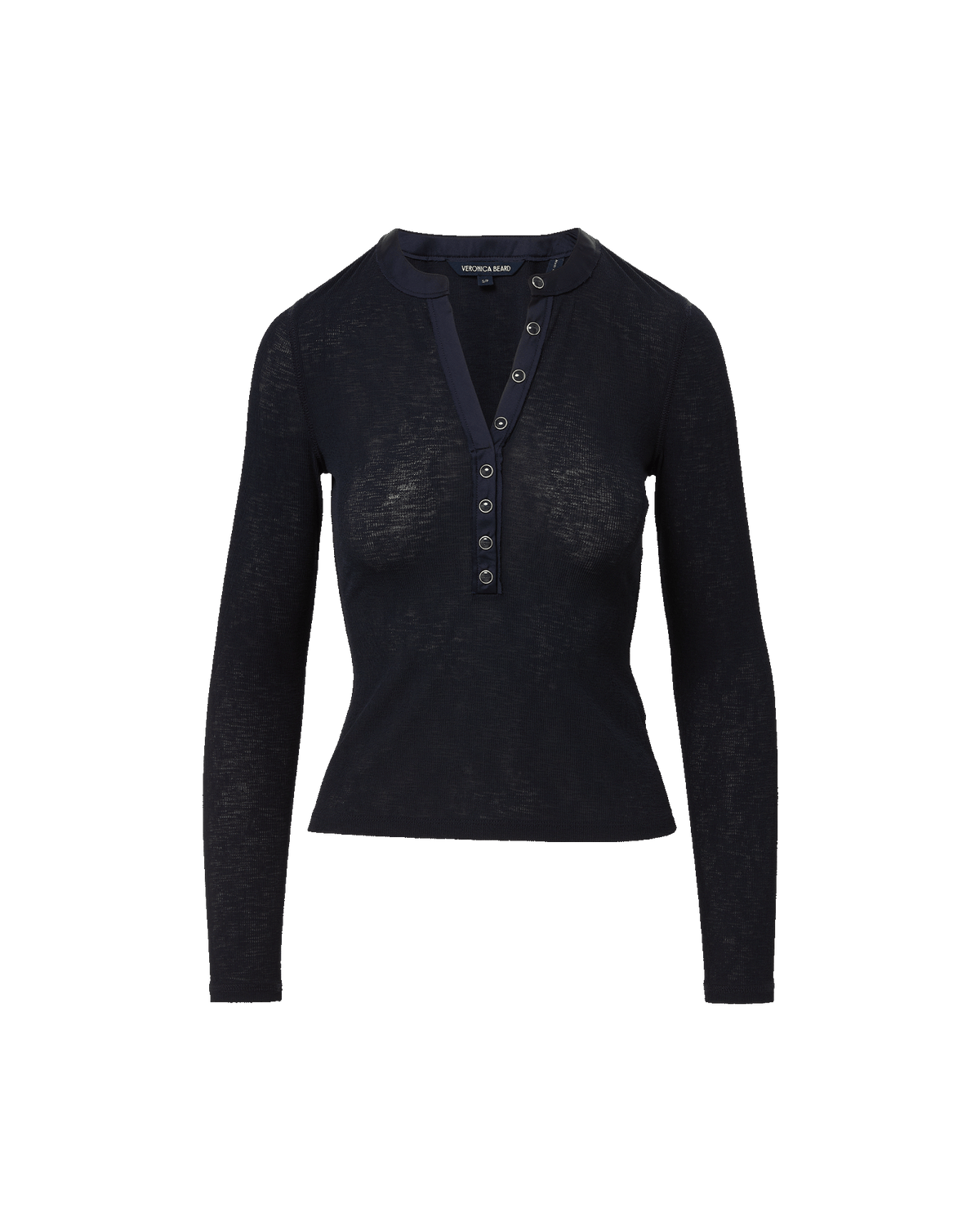 Drexler Ribbed Henley Top