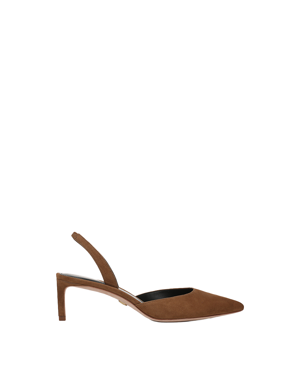 Caroline Suede Slingback Pump