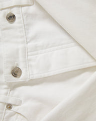 Ellis Crossover-Waistband Denim Short