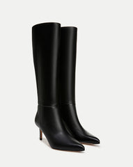 Lisa Mid-Heel Boot