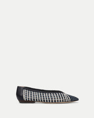 Bancroft Woven Leather Flat