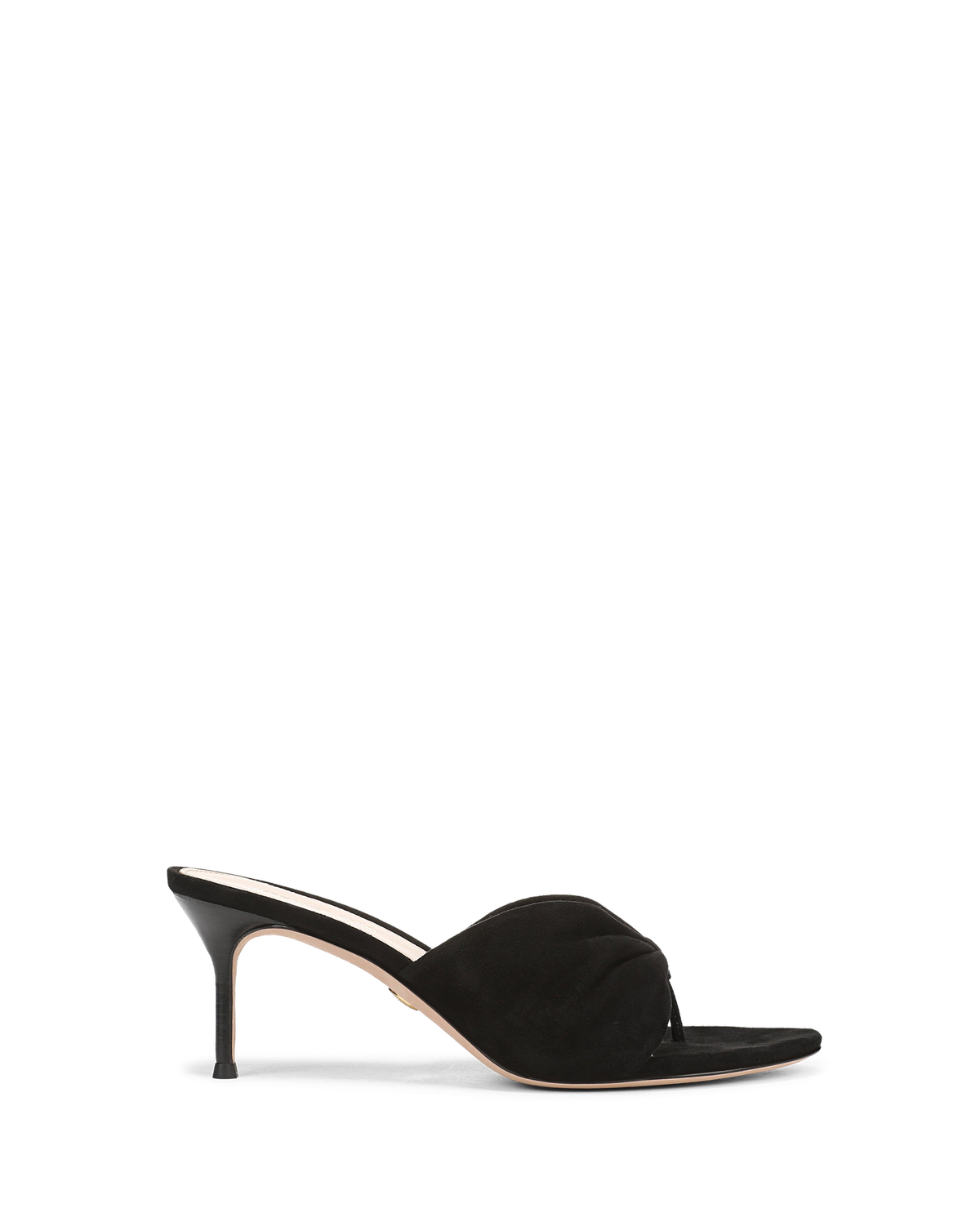 Tullia Suede Mid-Heel Sandal