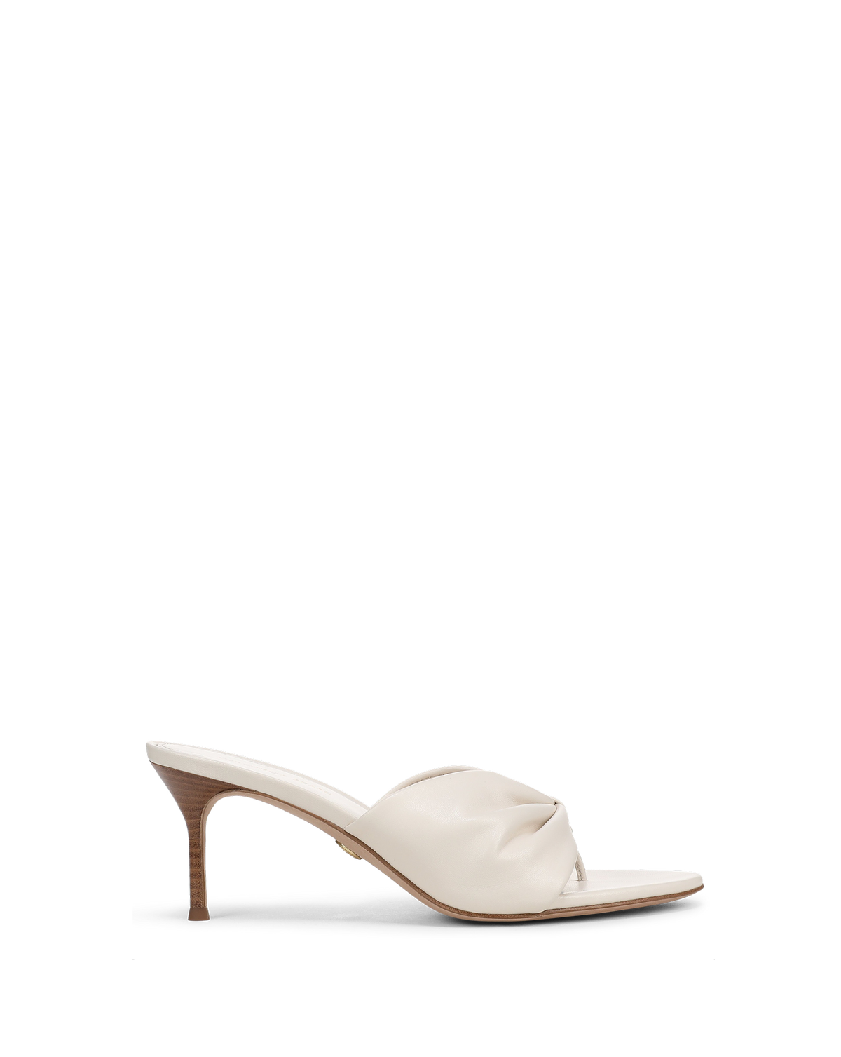 Tullia Leather Mid-Heel Sandal