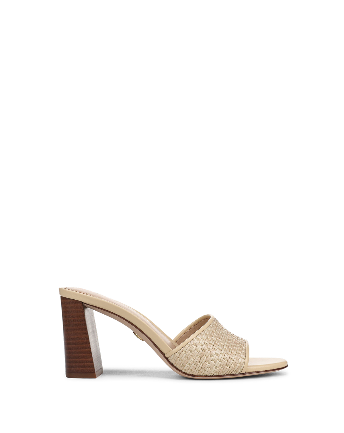 Galessa Raffia Mid-Heel Sandal
