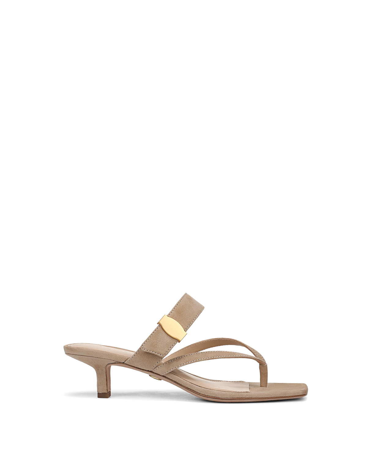 Salva Dash Kitten-Heel Sandal