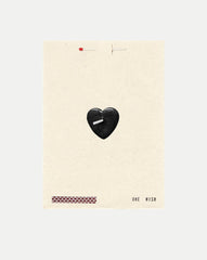 Black Heart Wish Card