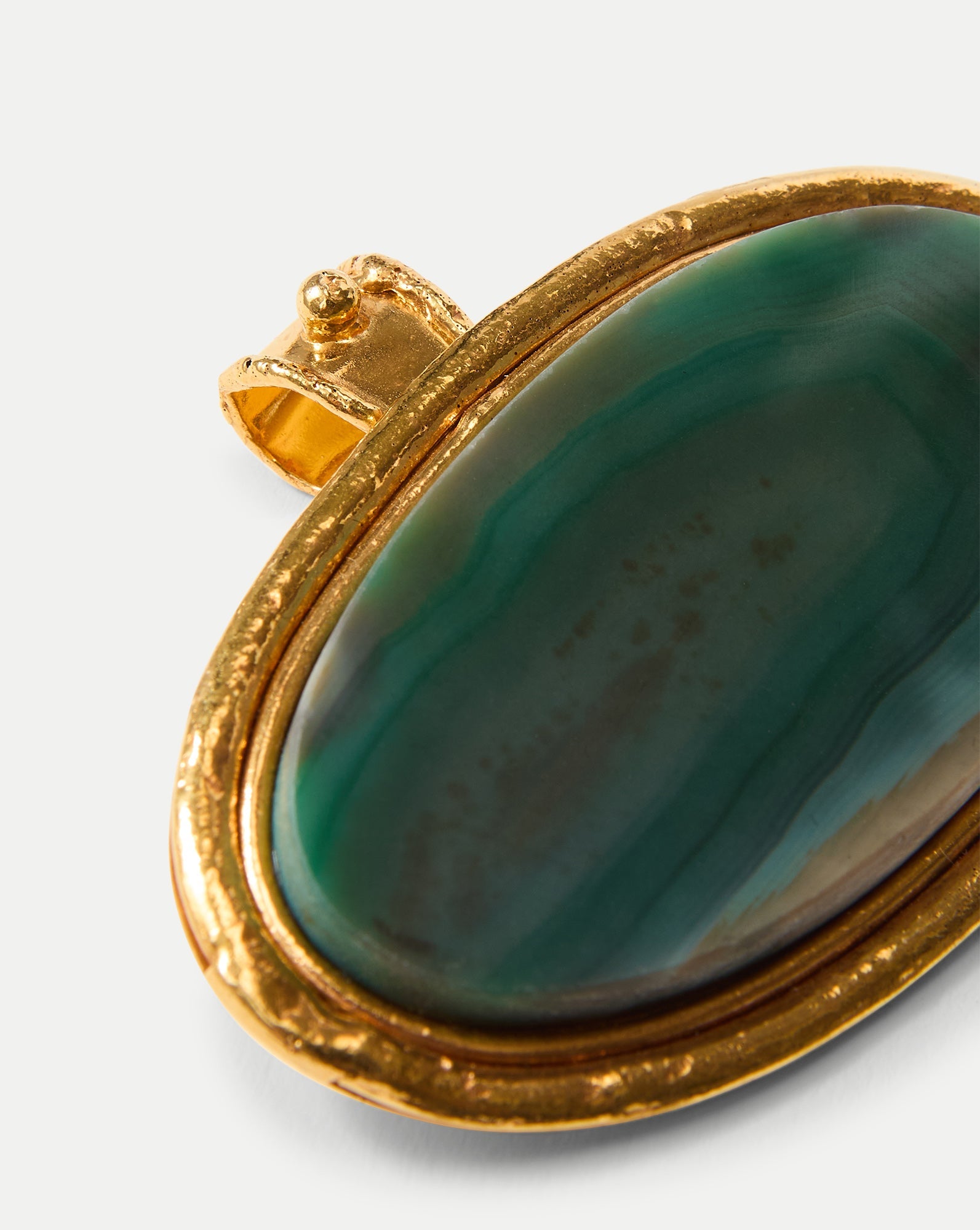 Dakota Green Agate Necklace