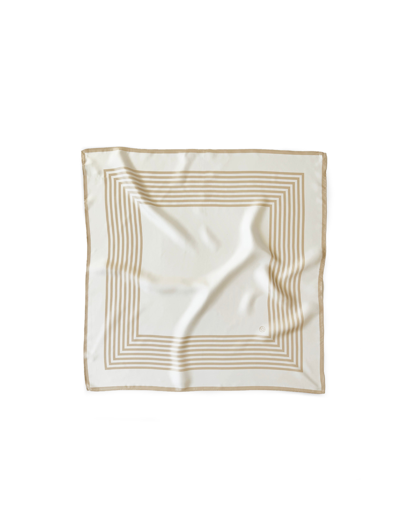Silk Striped Scarf