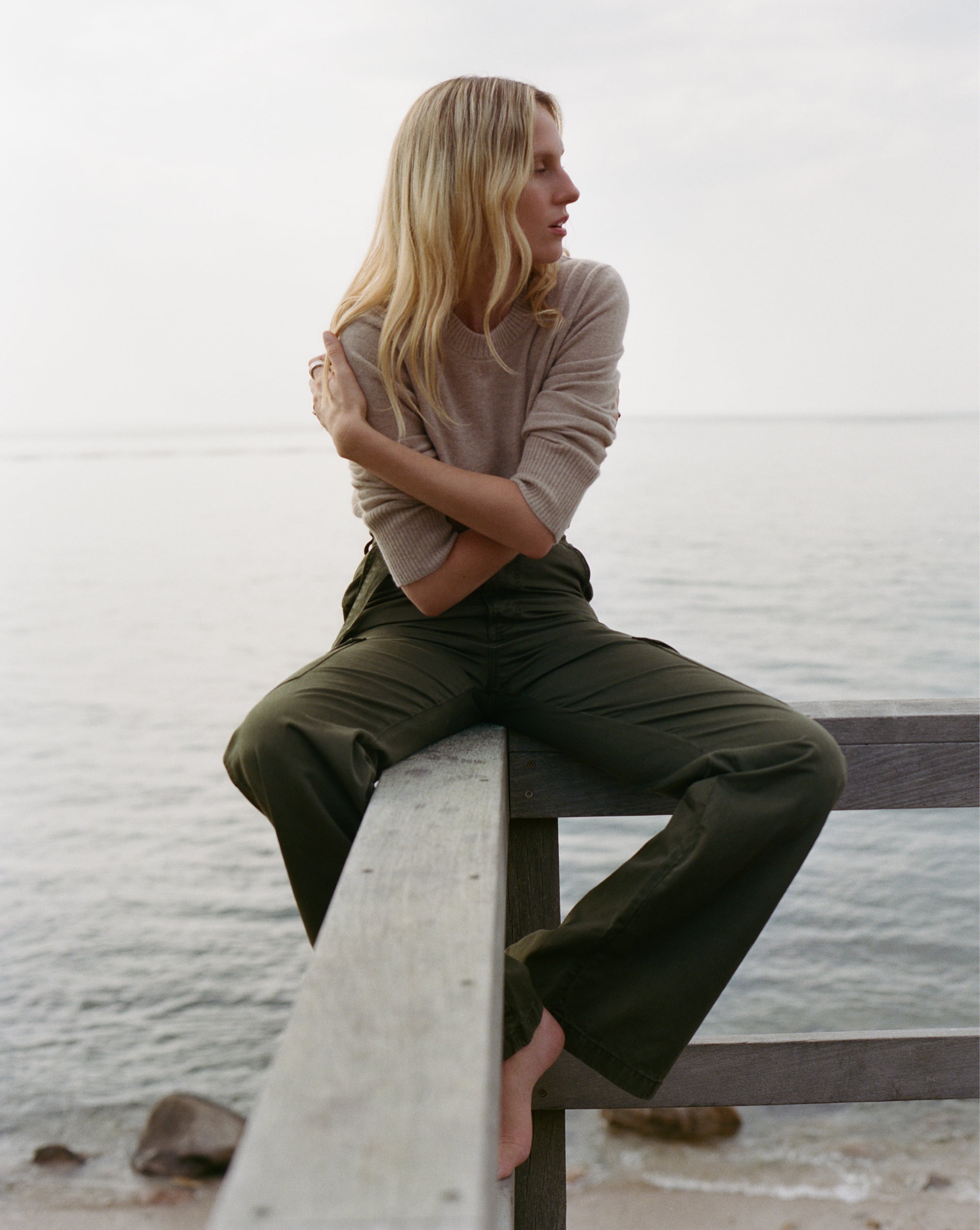 Damara Wide-Leg Cargo Pant