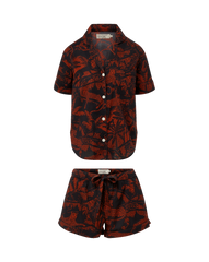 Short-Sleeve Cotton Pajama Set
