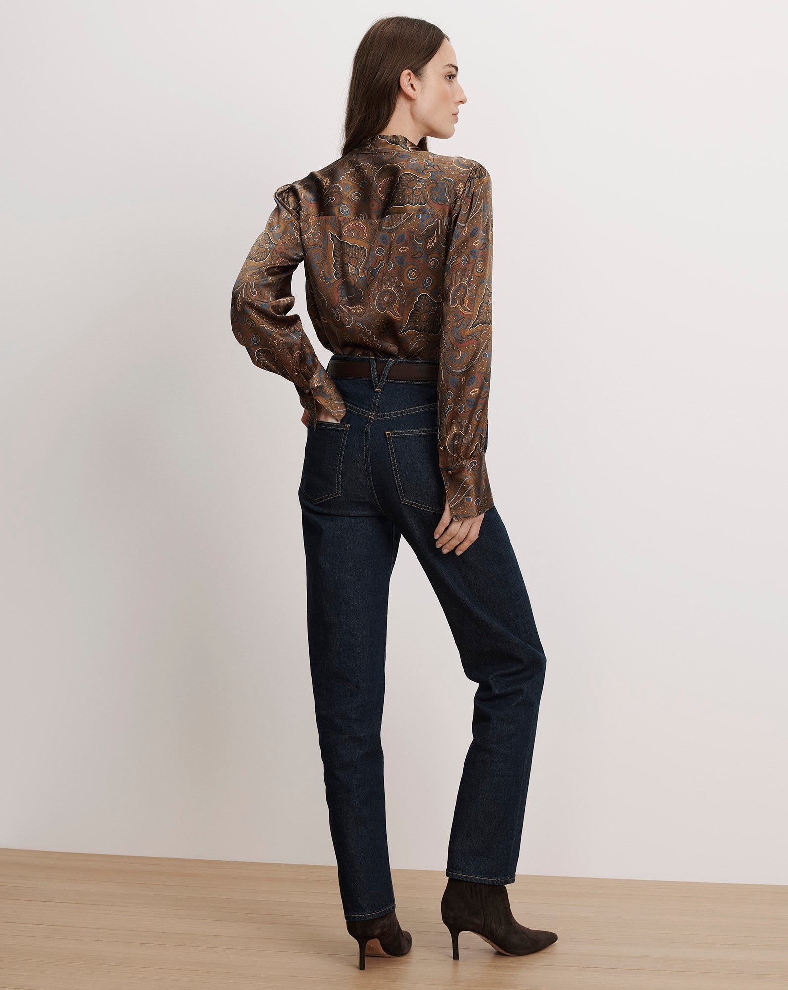 Francine Tie-Neck Blouse