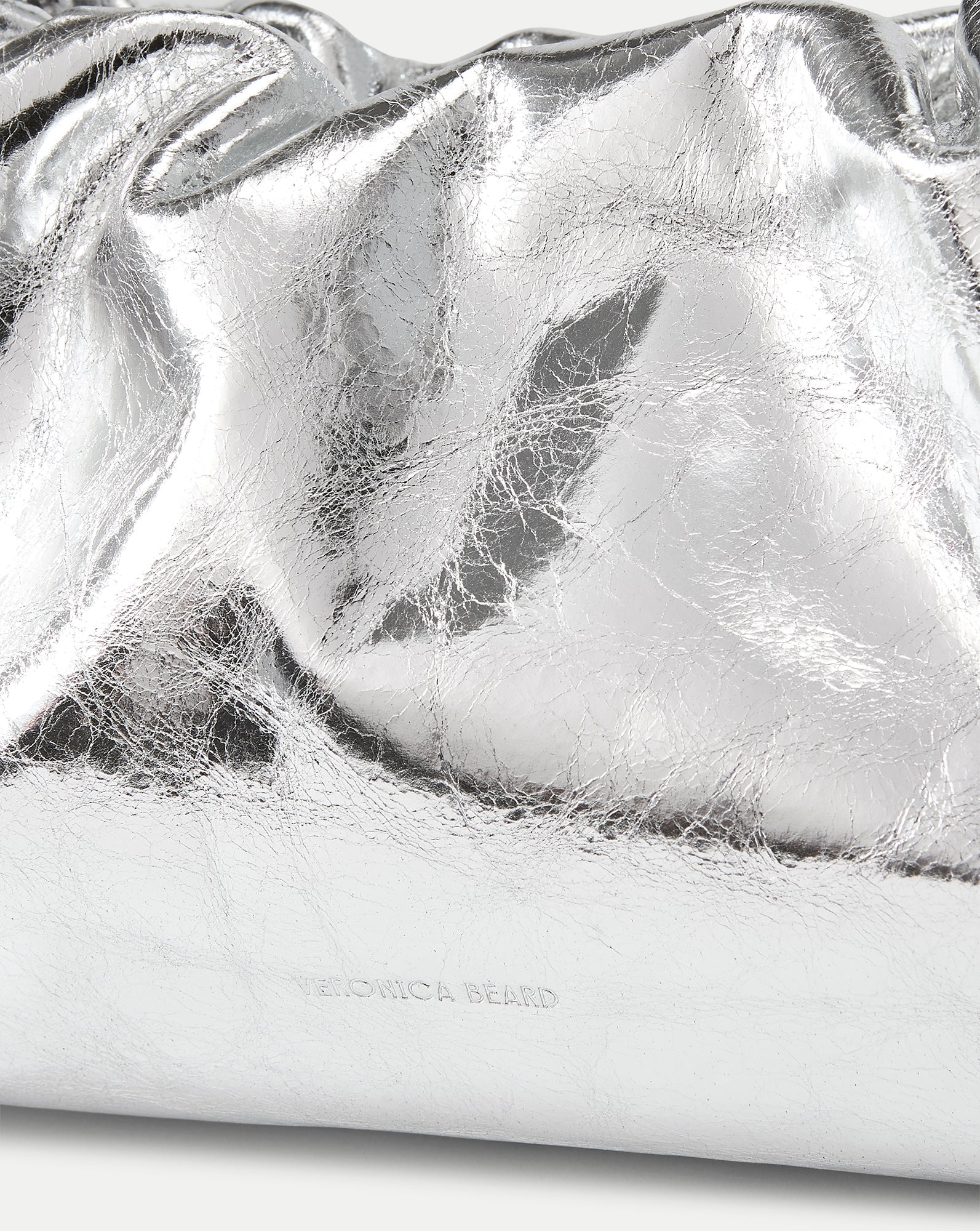 Small Metallic Veronica Beard Stash Bag