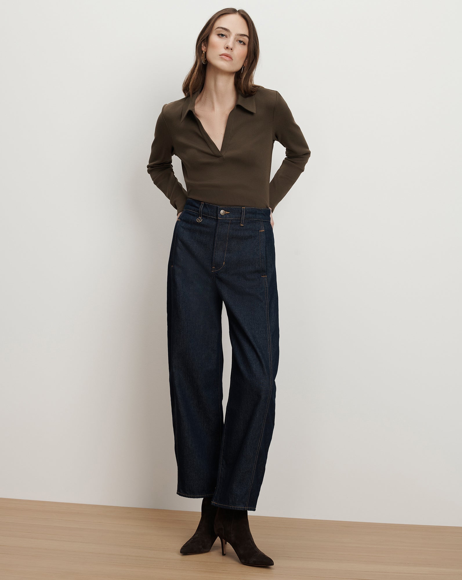 Kearney Long-Sleeve Polo